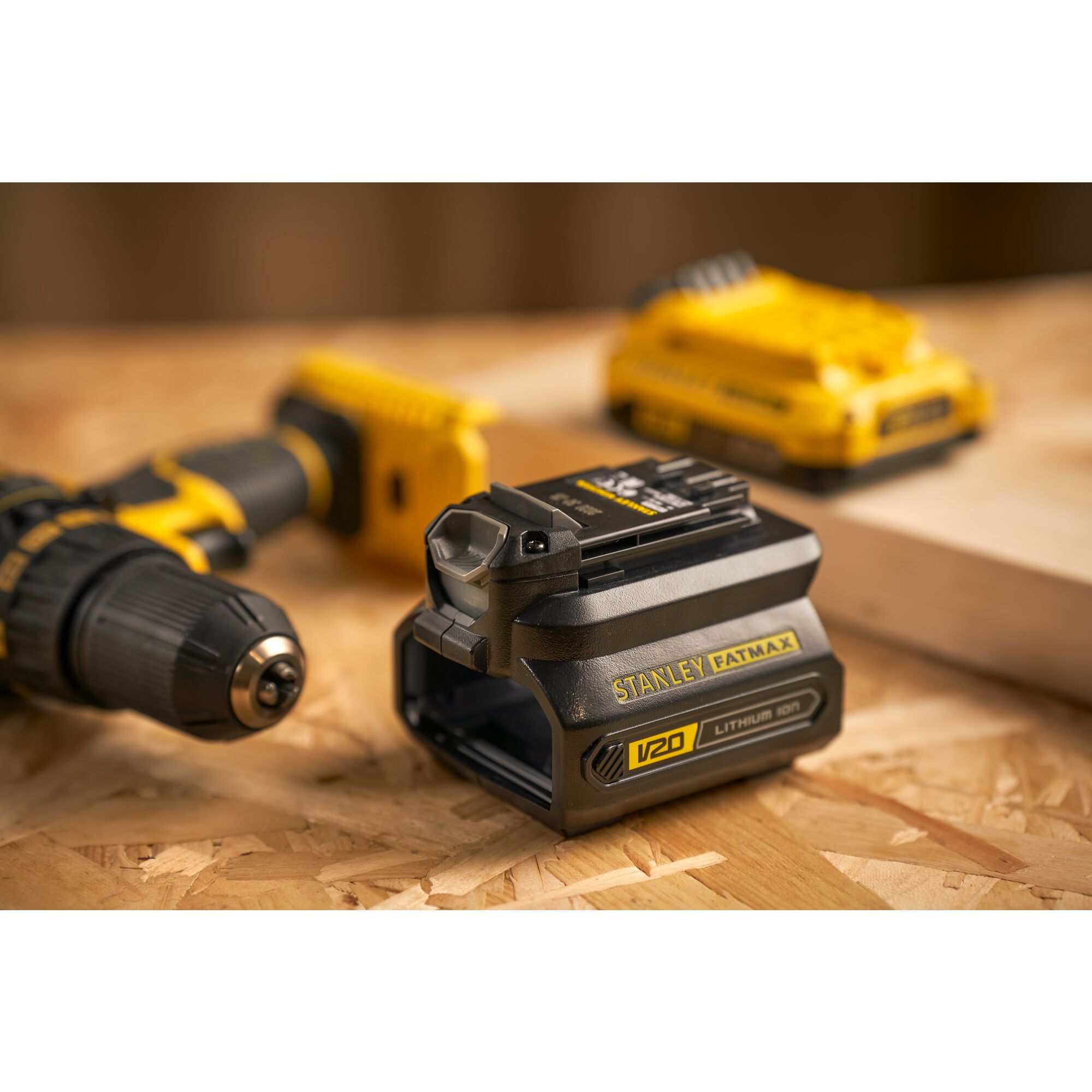 Stanley best sale battery 18v