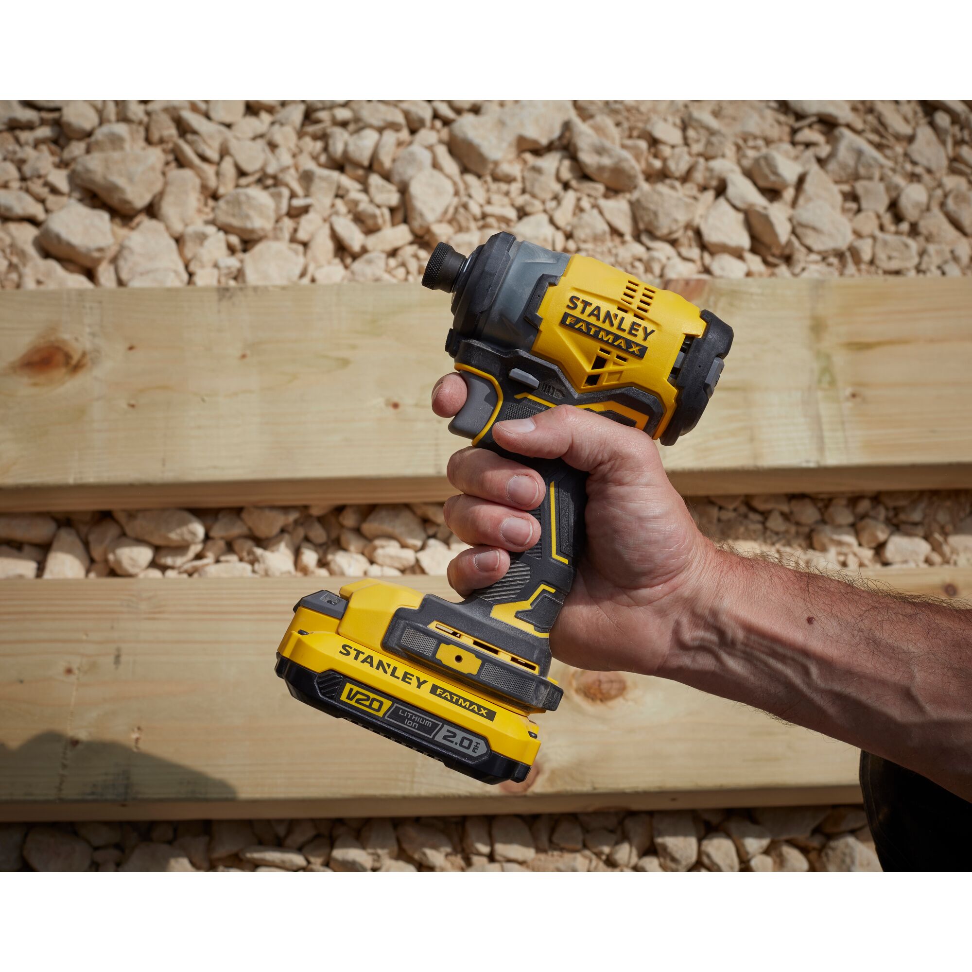 18V STANLEY FATMAX V20 Cordless Brushless 3 Speed Impact Driver