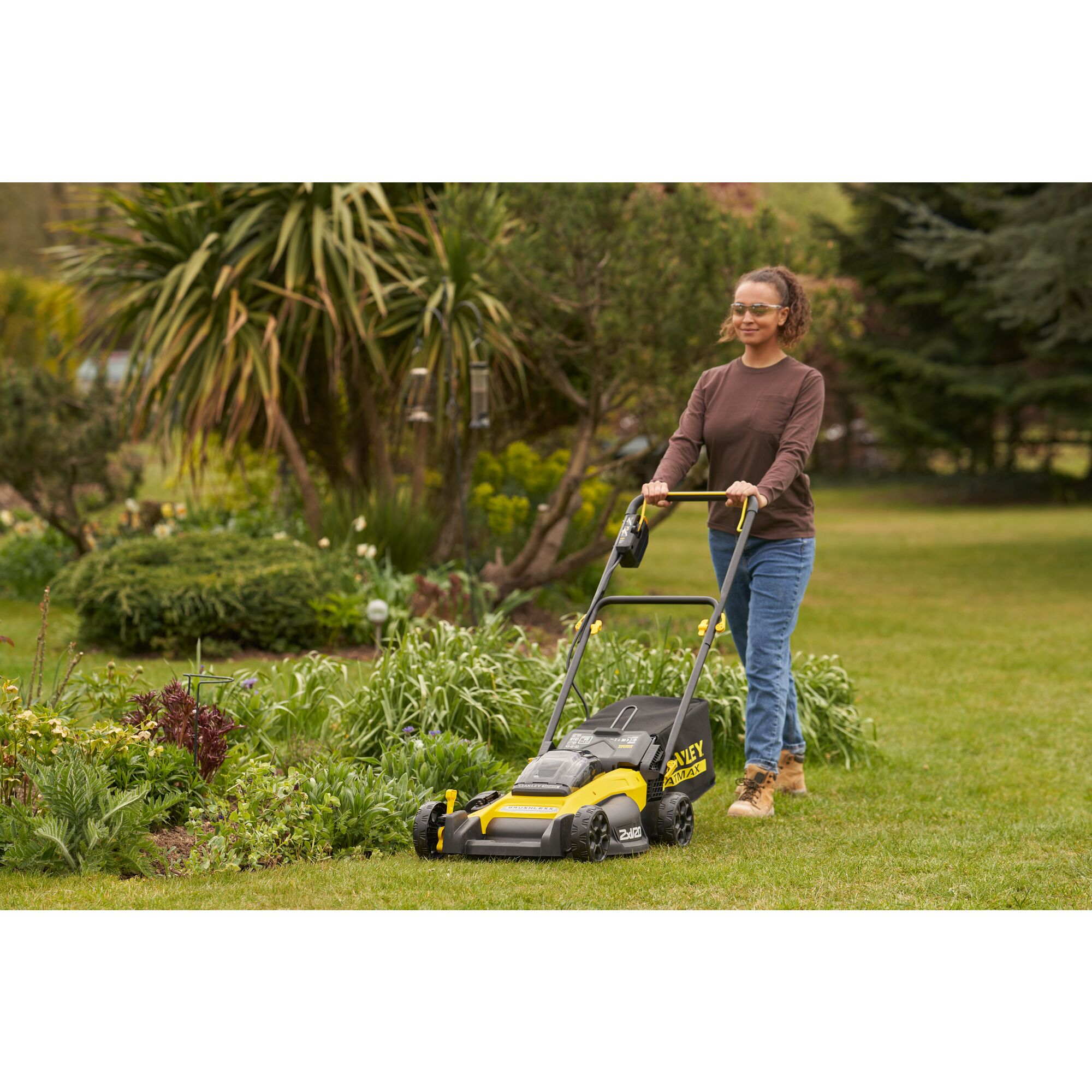 Stanley riding best sale lawn mower